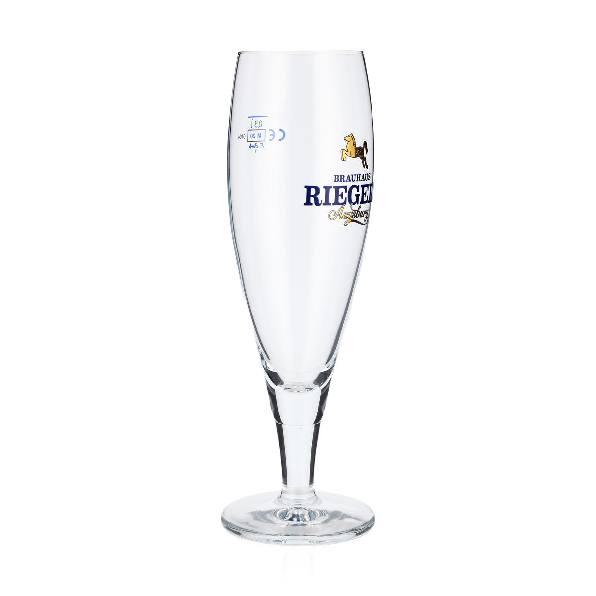 6x Riegele beer glasses, 0.3 l, goblet glasses, beer glasses, tulip glasses – View 3