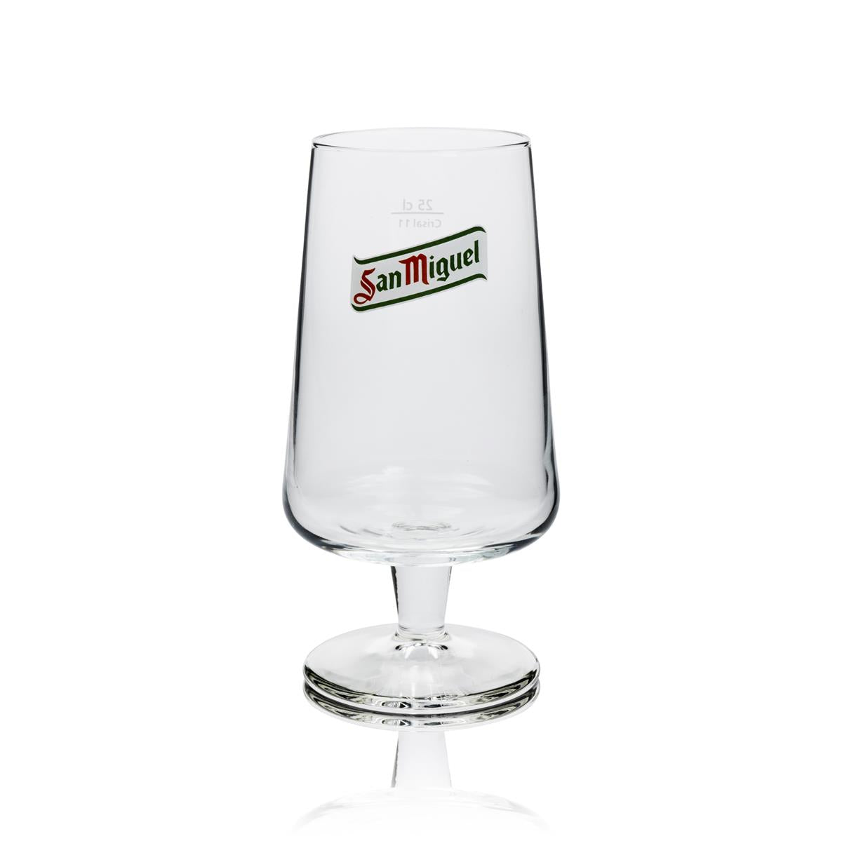 6x San Miguel beer glass 0.25l Copas trophy – View 2