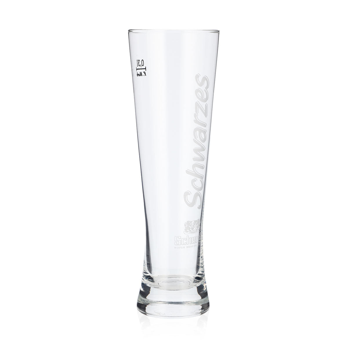 6x Scherdel beer glasses 0.3l goblets "Schwarzes" F.Herb – View 3