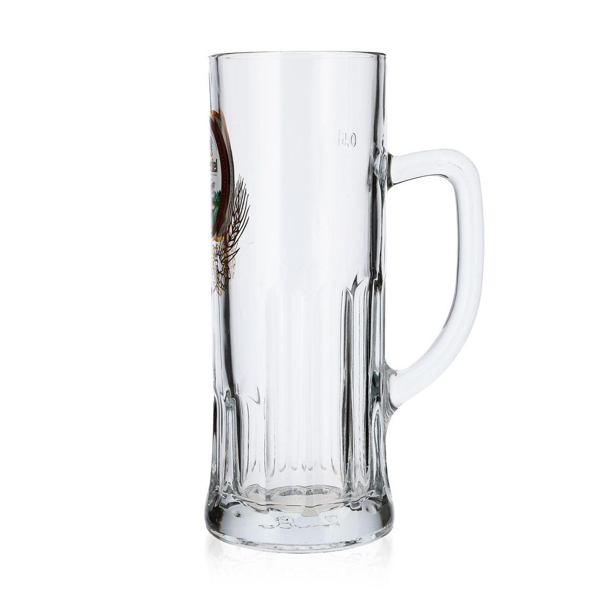 6x Scherdel beer glass beer mug 0.5l jug with gold decoration relief – View 6