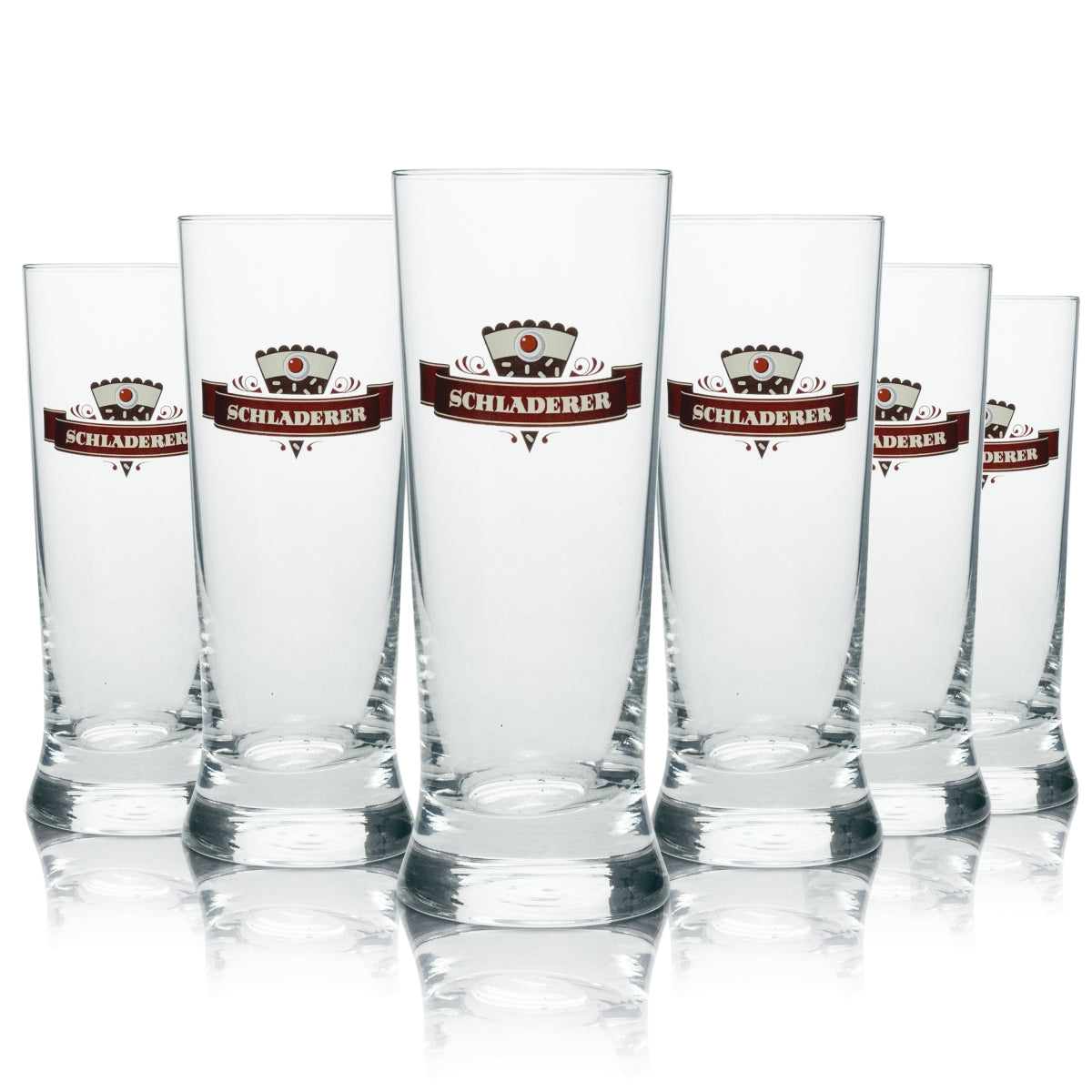 6x Schladerer schnapps glass long drink 200ml Ritzenhoff