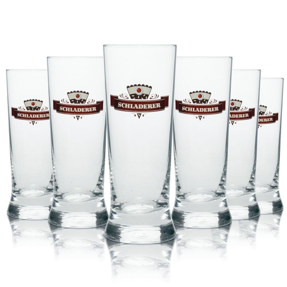 6x Schladerer schnapps glass long drink 200ml Ritzenhoff