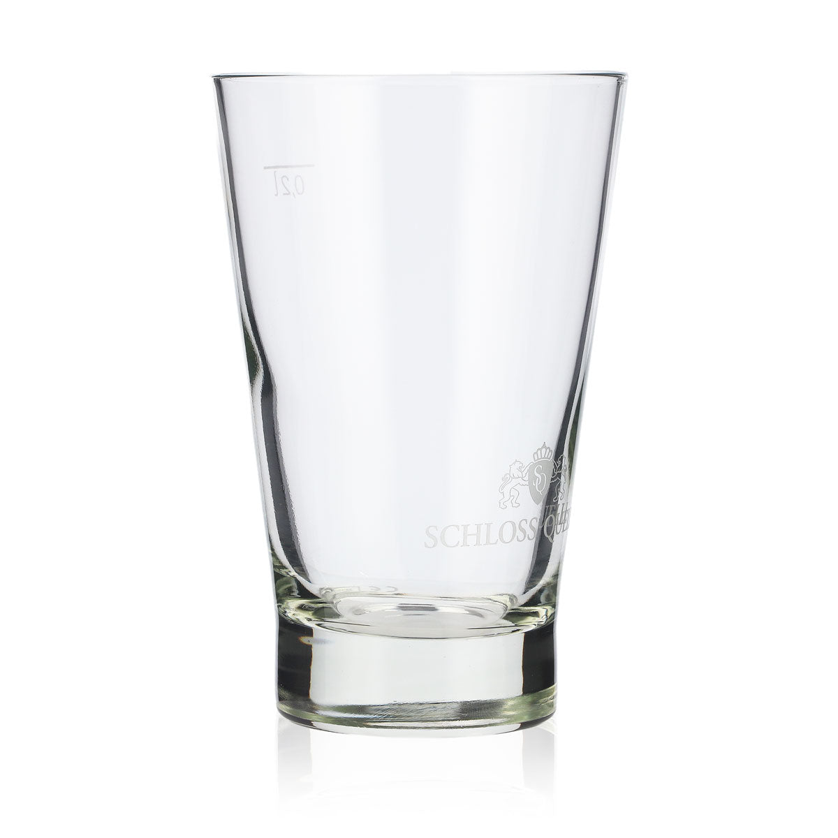 6x Schloss Quelle water glass 0.2l water glasses cups V-shape – View 3