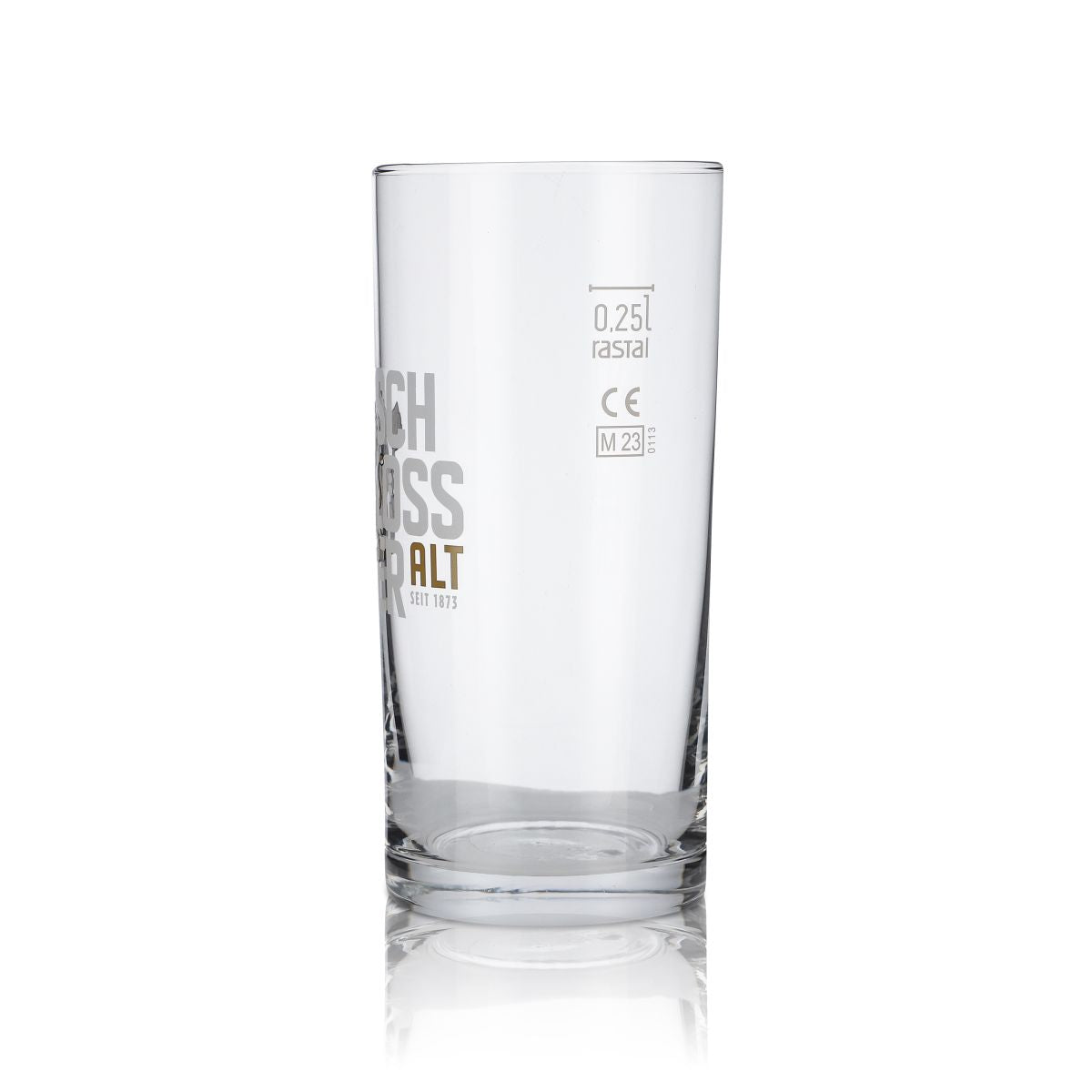 6x Schlösser Alt glass 0,25l Alt beer mug bar glasses set brewery Kölsch – View 3
