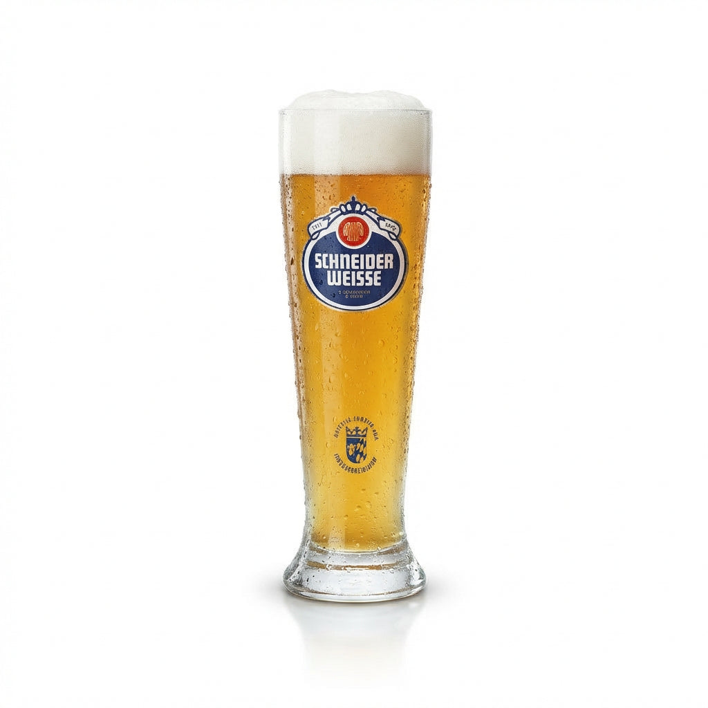 6x Schneider Weisse wheat beer glasses, 0.5 l – calibrated, for wheat beer, catering – View 2
