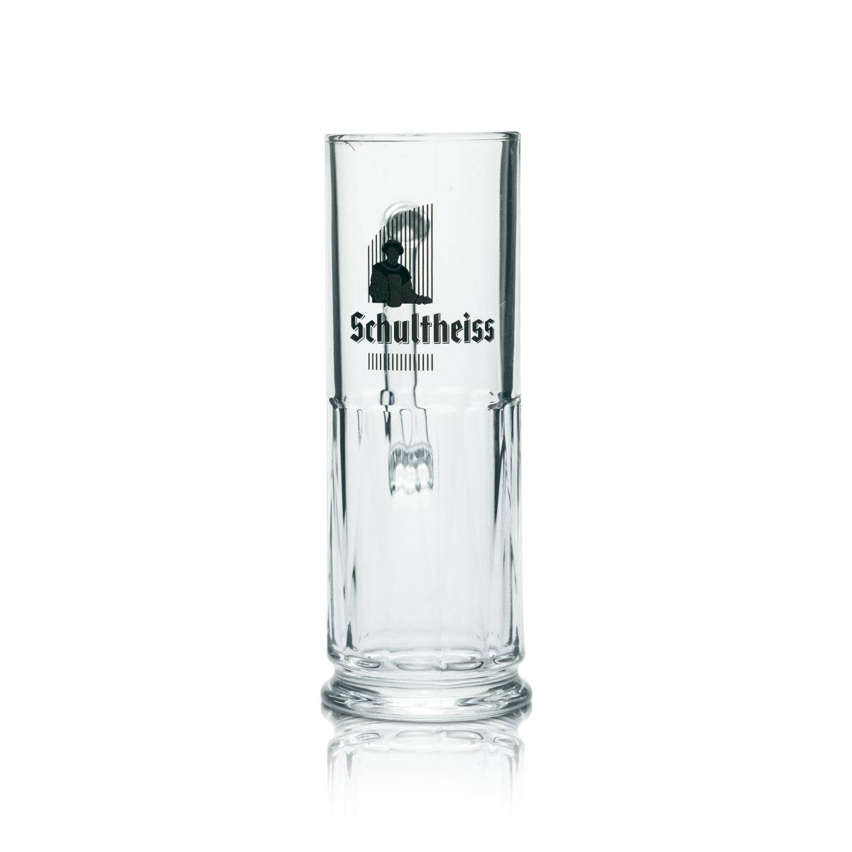 6x Schultheiss glass 0.4l beer mug Pilsener glasses Gastro calibrated Kindl brewery – View 2