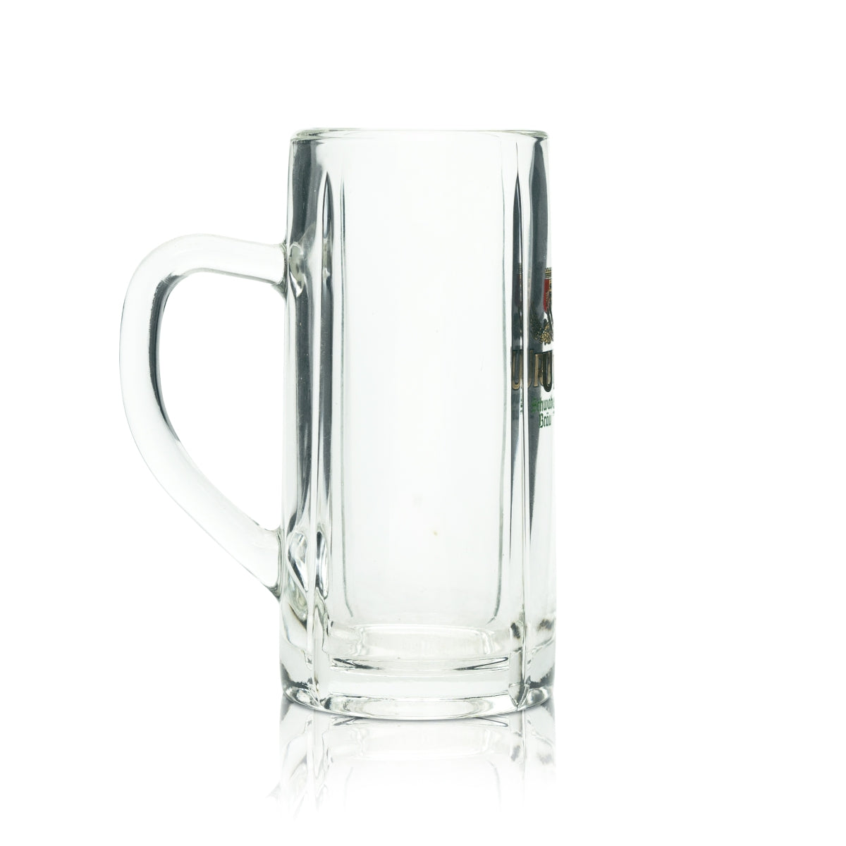 6x Schwaben Bräu beer glass 0.3l mug, original style, Seidel handle, glasses, tankards – View 3