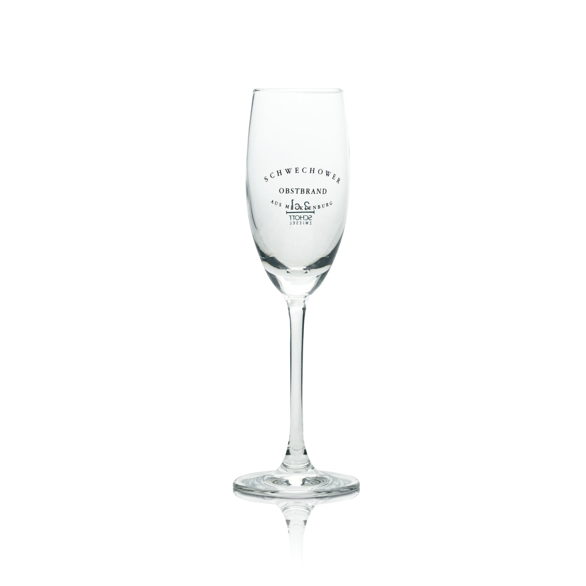 6x Schwechower fruit brandy glass schnapps shot glasses 2cl flute nosing tasting – View 2