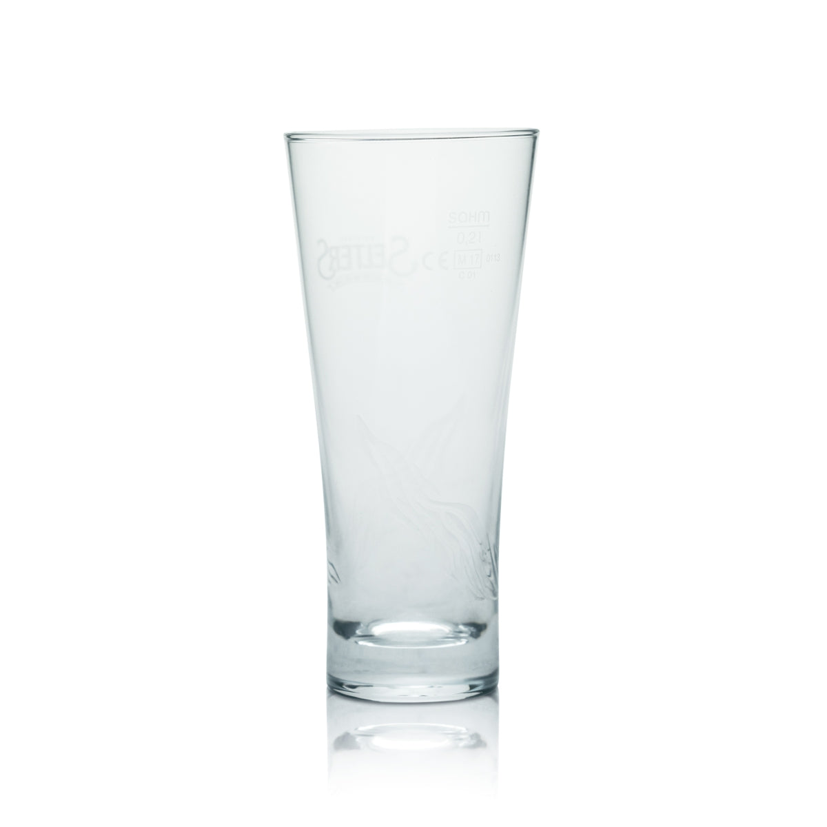 6x Selters Glass 0.2l Cup Glasses Mineral Water Sparkling Water Soda Spritz Sparkling Wine Oak – View 3