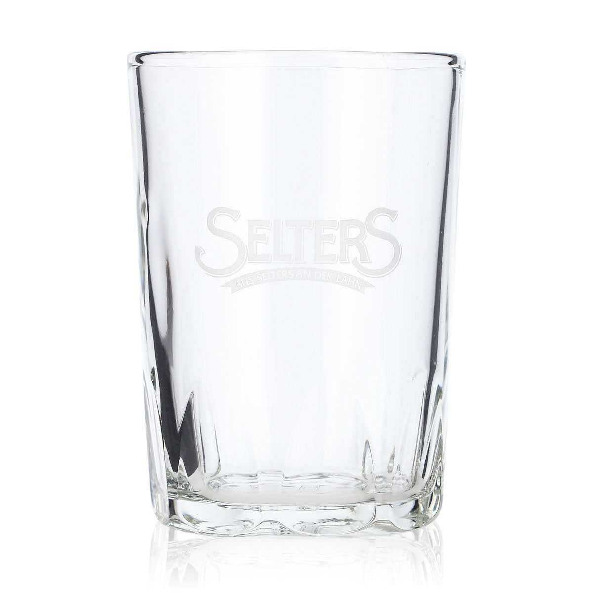 6x Selters Water Glass Water Glasses 0.15l Mug White Lettering – View 2