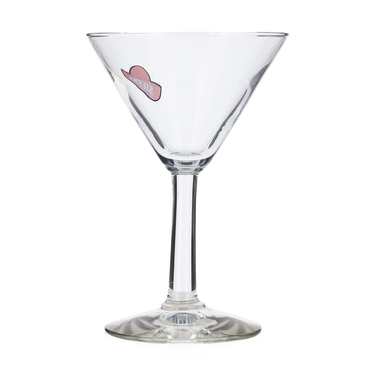 6 Sierra Tequila Glasses, 0.15 L, Martini Glass, Logo, Red Hat, Durobor – View 4