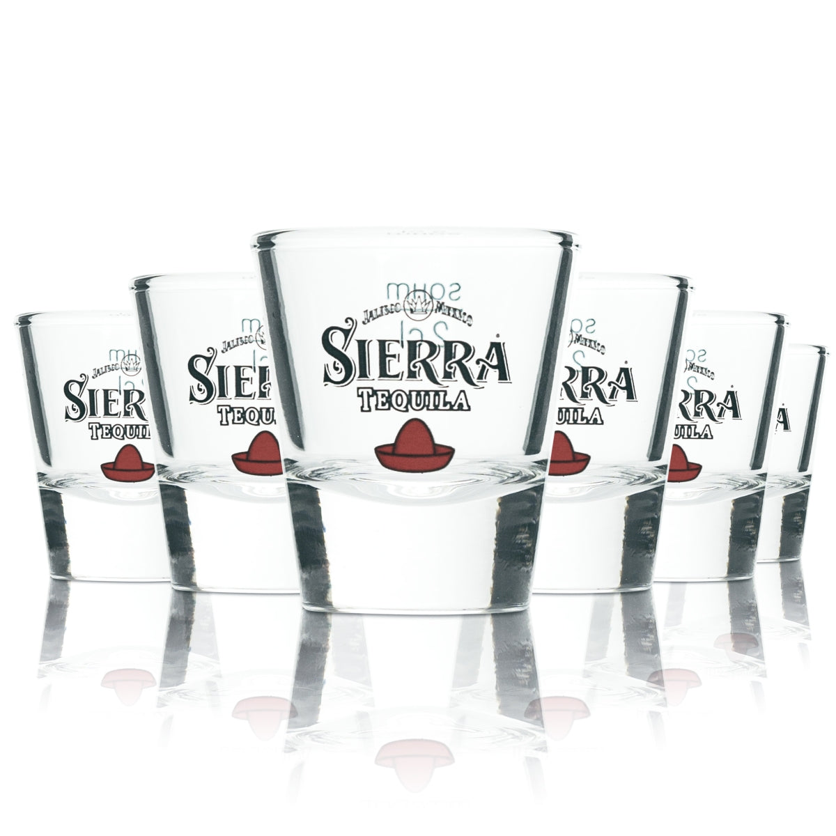 6x Sierra Tequila Glass 2cl Shot Glasses Short Shot Glasses Schnapps Glasses Gastro Pub Lime