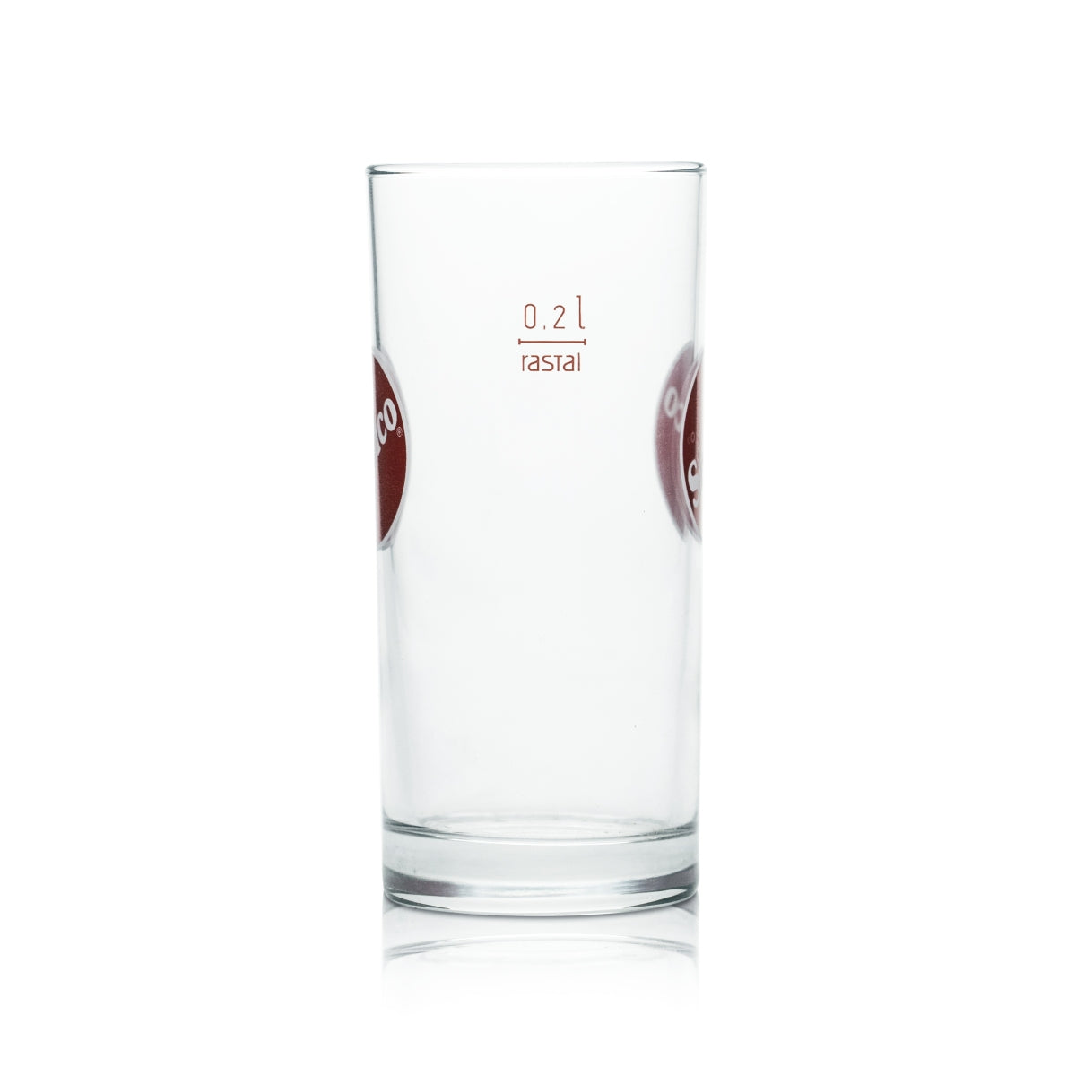 6x Sinalco glass 0.2l soft drink glasses, tumblers, cola mix glasses, catering – View 3