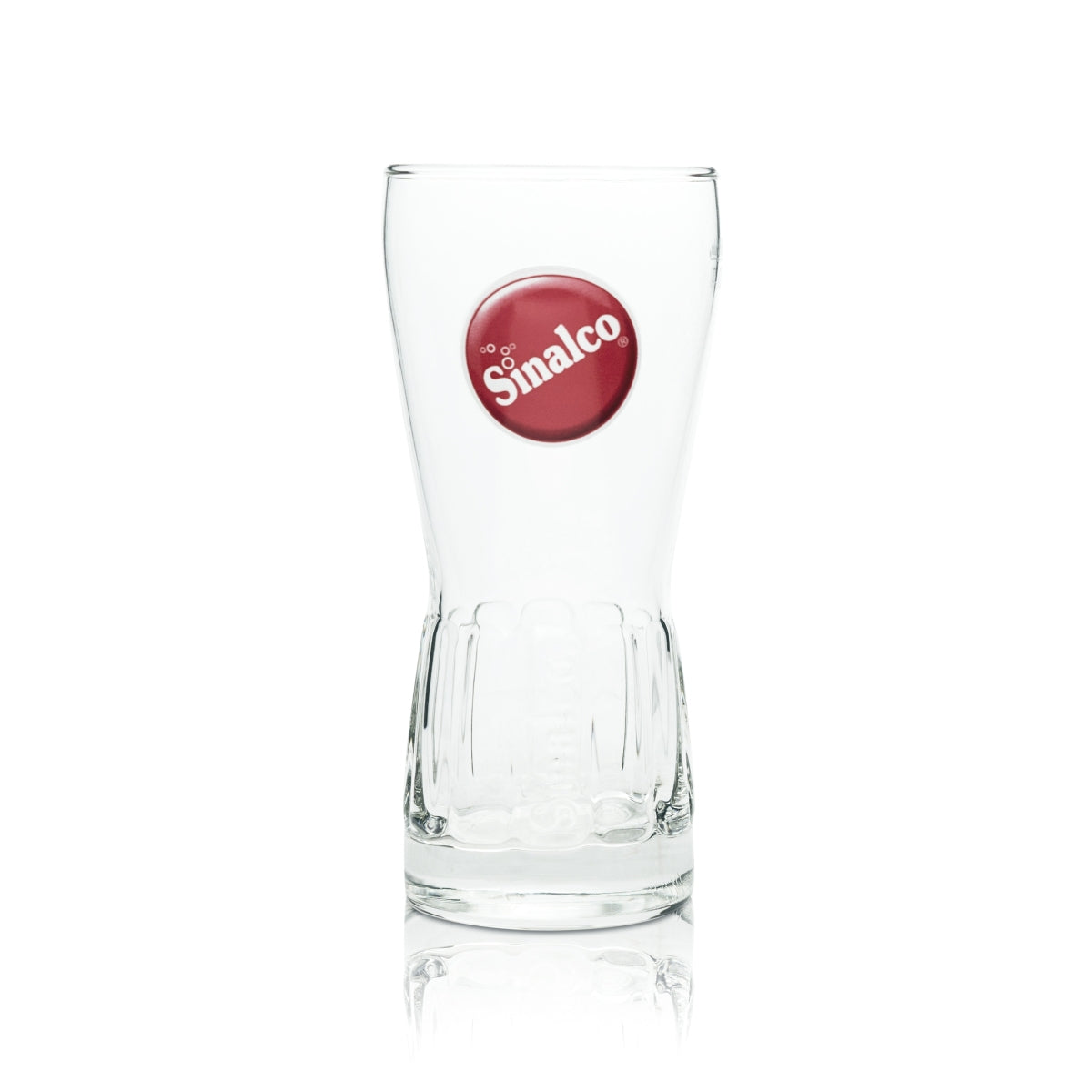 6x Sinalco glass 0.4l cup relief Amsterdam glasses lemonade soft drinks bar – View 2