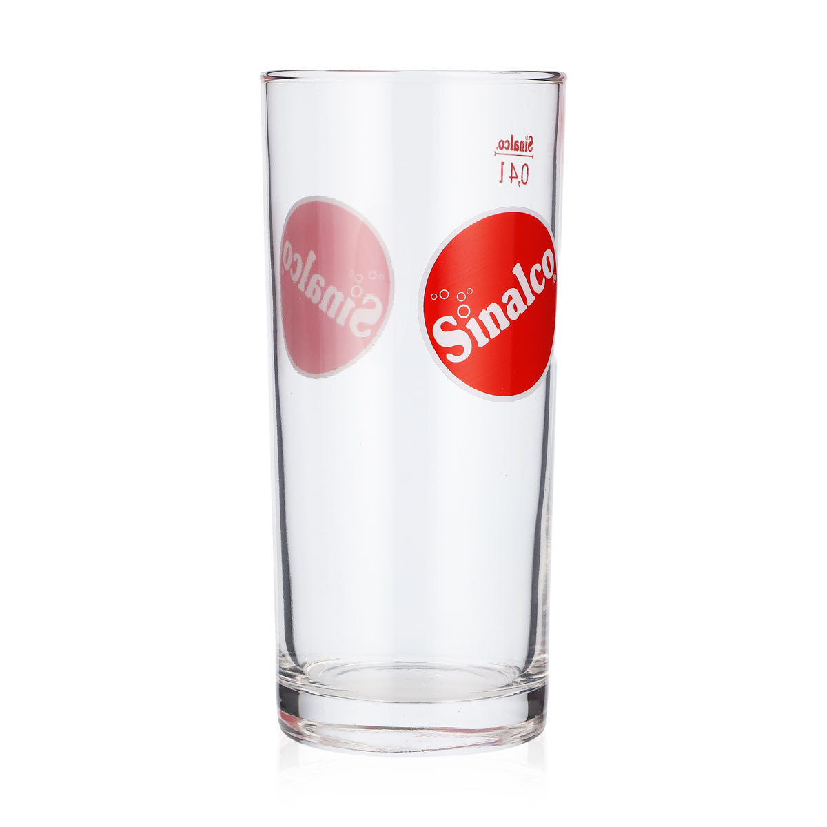 6x Sinalco soft drink glass lemonade glasses 0.4l cups Image logo only – View 3