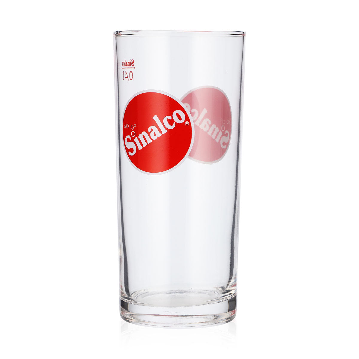 6x Sinalco soft drink glass lemonade glasses 0.4l cups Image logo only – View 4