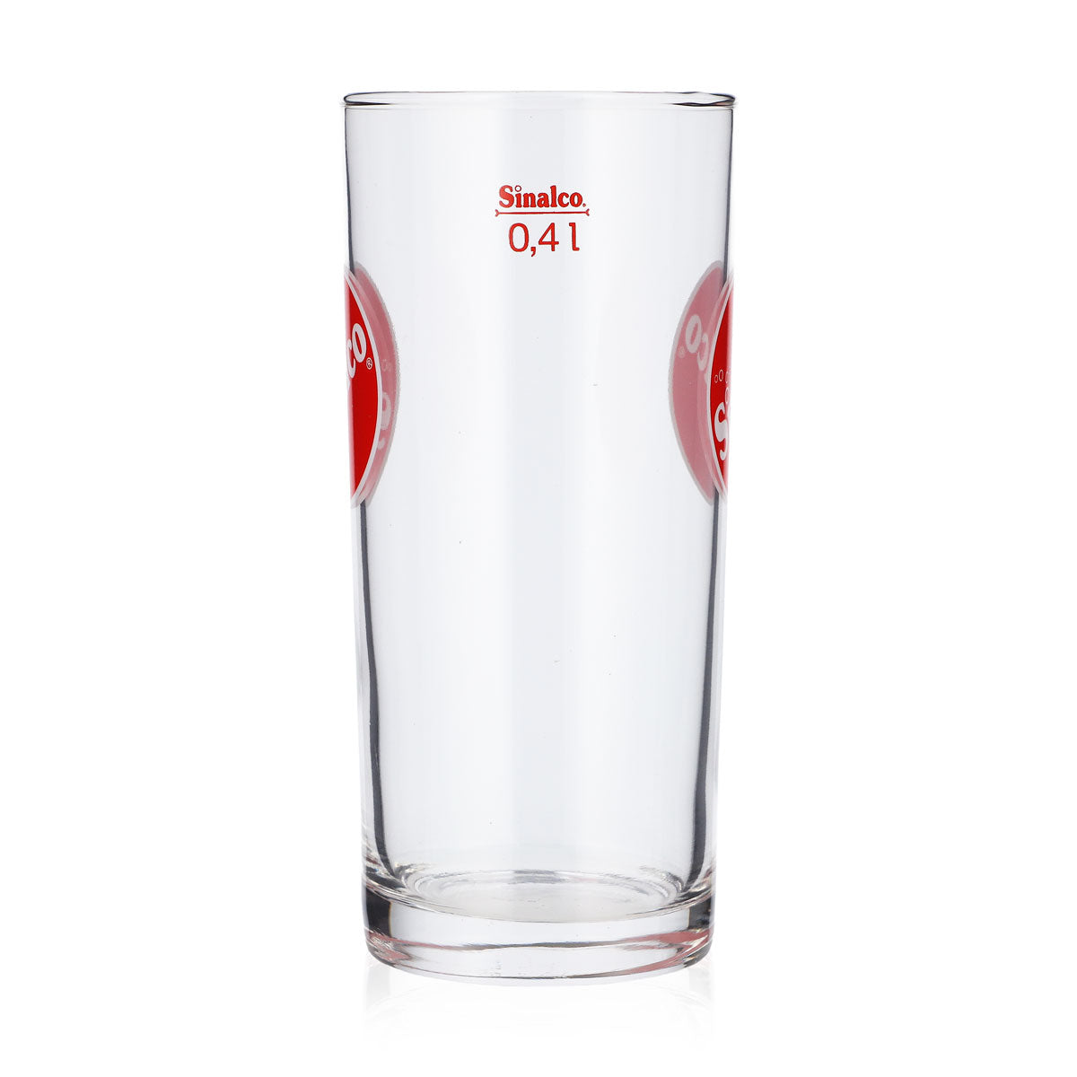 6x Sinalco soft drink glass lemonade glasses 0.4l cups Image logo only – View 5