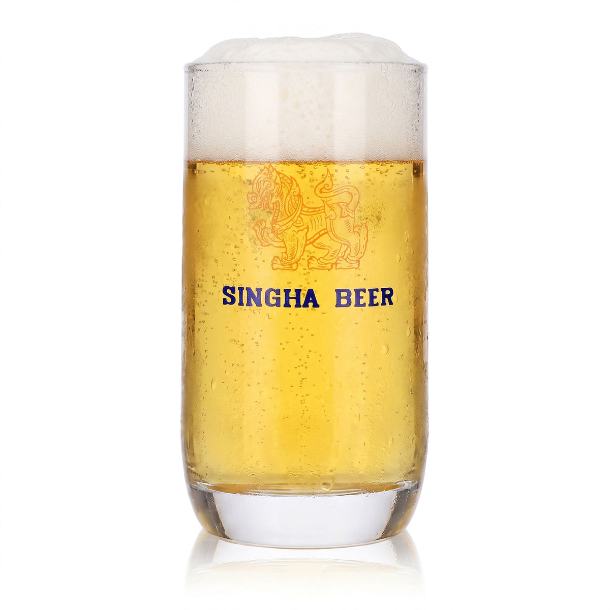 6 Singha Beer Glasses, 0.3 L, Singha Beer Glasses, Willibecher (Set of 6) – View 2
