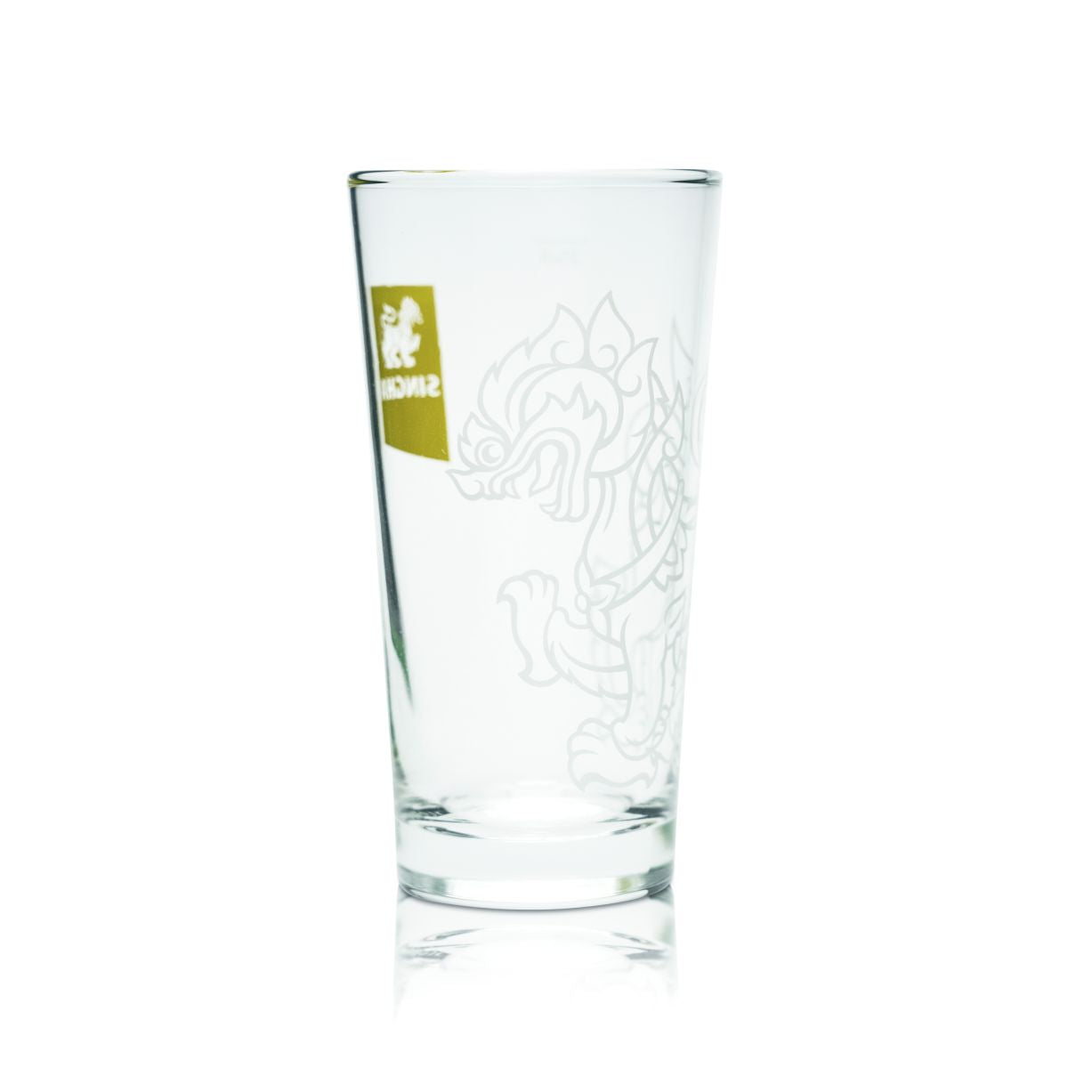 6x Singha beer glass 0,25l Willi mug glasses lager pint glass set Thailand – View 3
