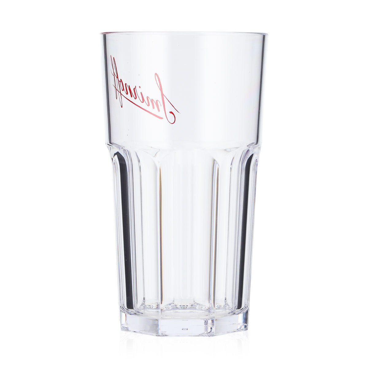 6x Smirnoff Vodka Glass Reusable Cup Party Cup Acrylic Plastic 0.3l Relief – View 4