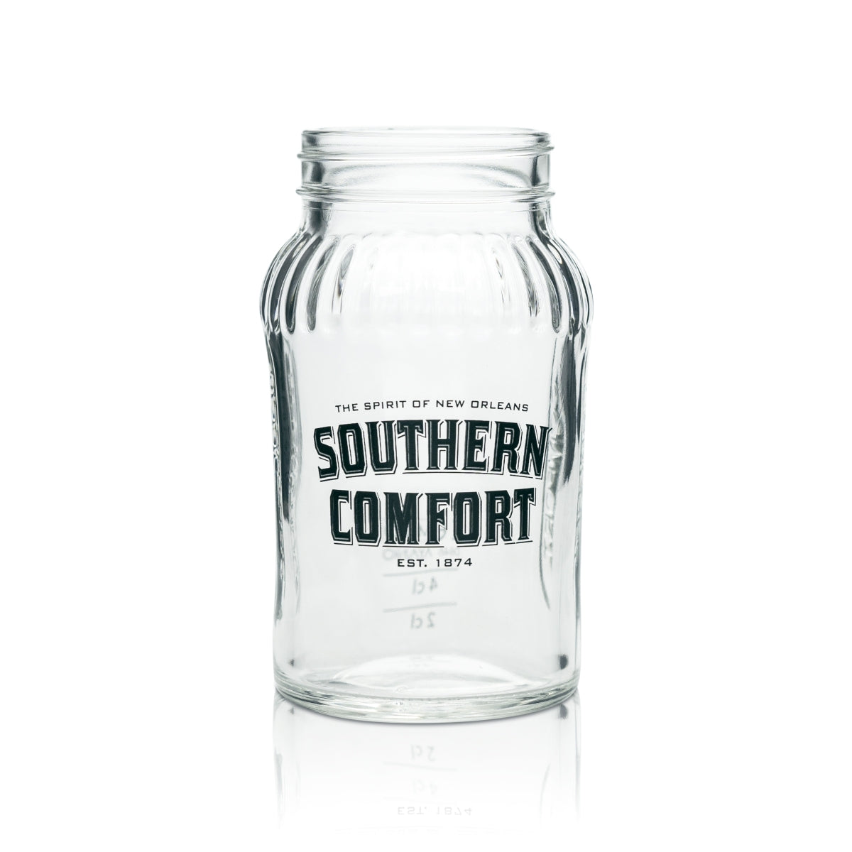 6x Southern Comfort Whiskey Glass Mason Jar 330ml Screw Cap Glasses Long Drink – View 2