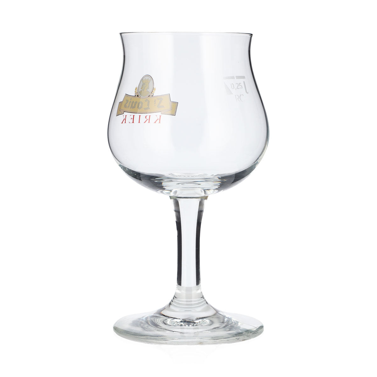 6 St. Louis Beer Glasses, 0.25 L, RC Kriek (Set of 6) – View 4