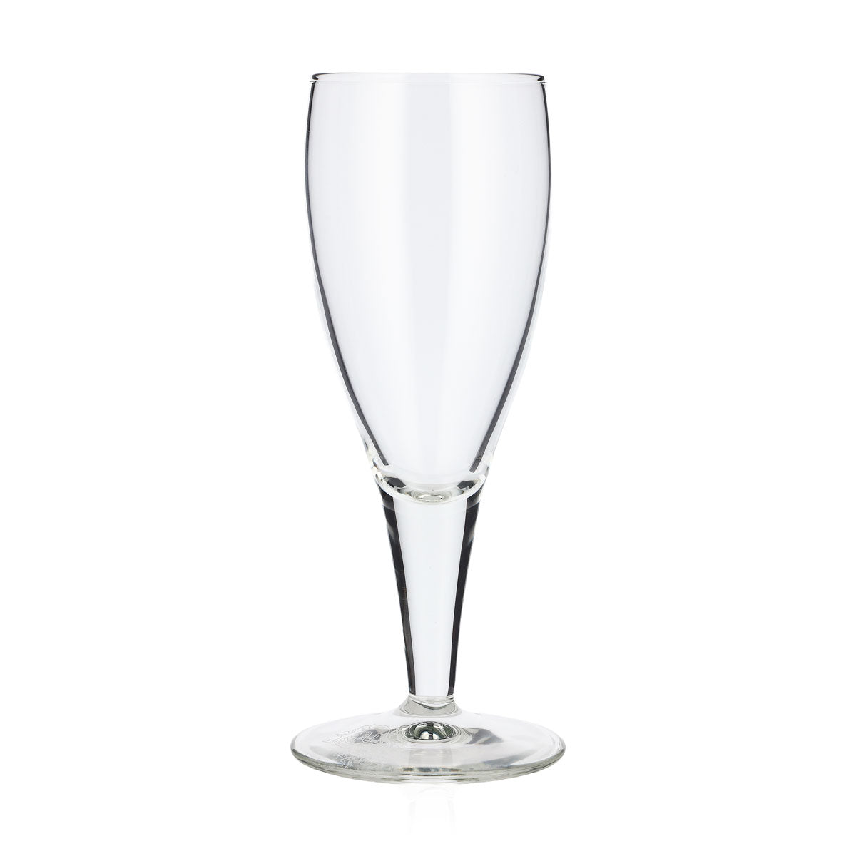 6 St. Michaelis Water Glasses, 0.16 L, Goblet Shape, Logo on the Base (Set of 6) – View 3