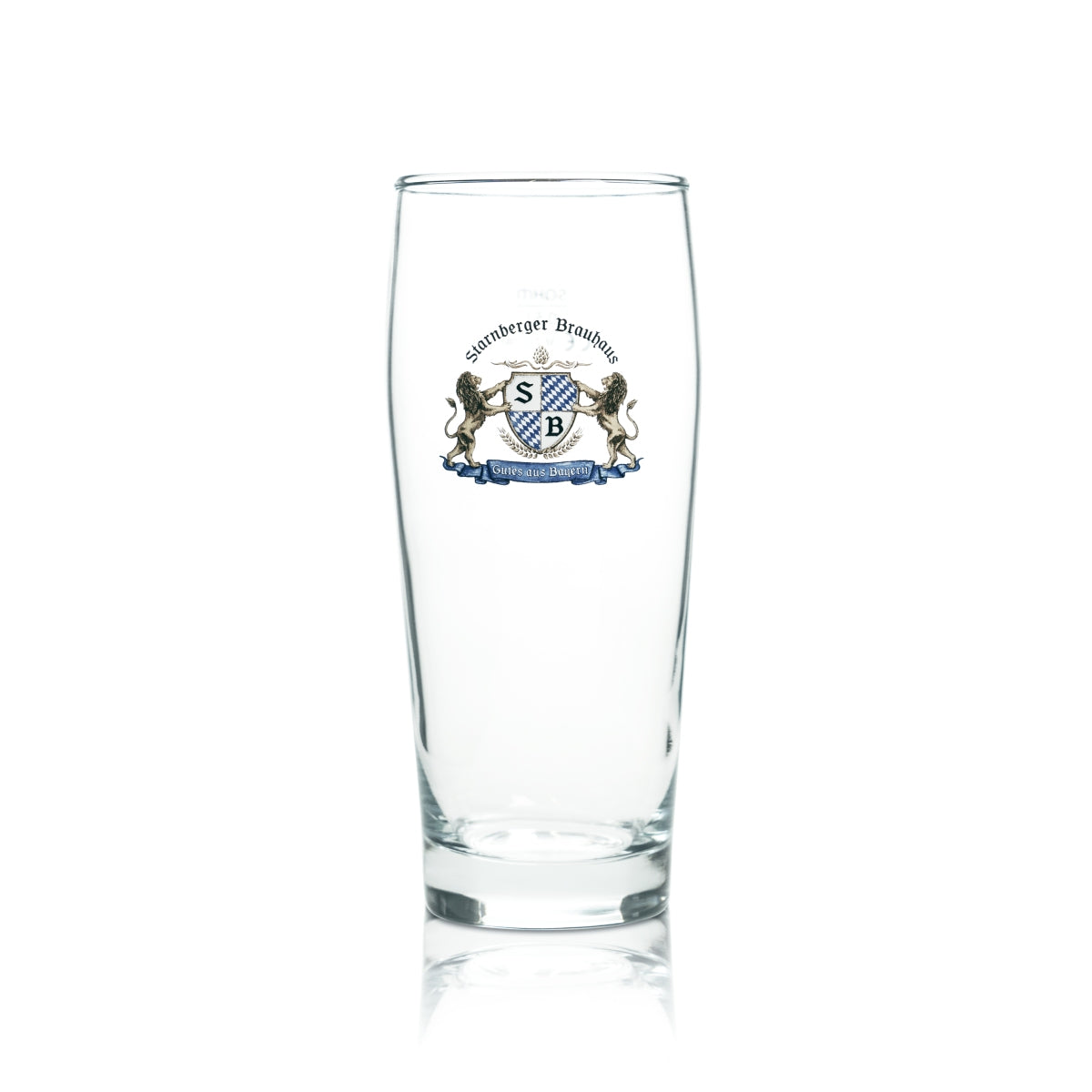 6x Starnberger Brauhaus Beer Glass 0.5l Mug Willi Glasses Beer Cup Light Bar – View 2