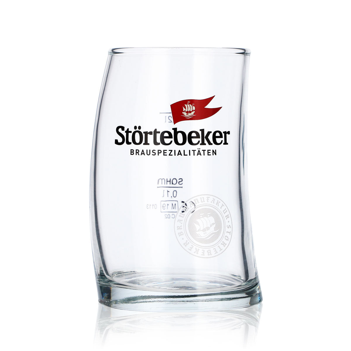 6x Störtebeker Beer Sail Glass Beer Glasses 0.2l Stiegel Mug Design – View 2