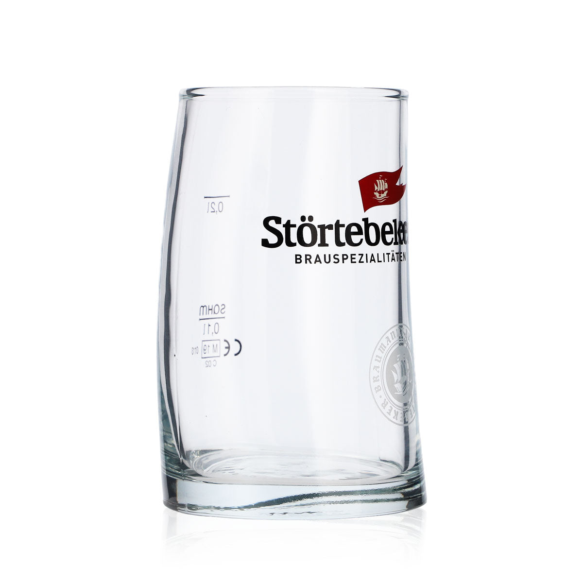 6x Störtebeker Beer Sail Glass Beer Glasses 0.2l Stiegel Mug Design – View 3