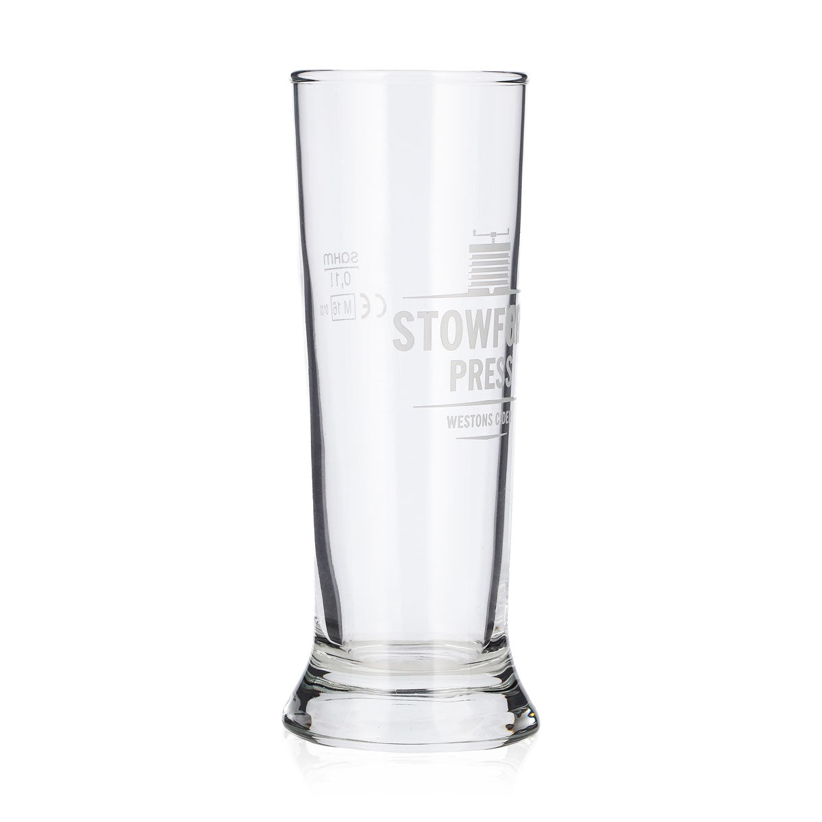 6 Stowford Cider Glasses, 0.1 L, Long Drink, Cream – View 3