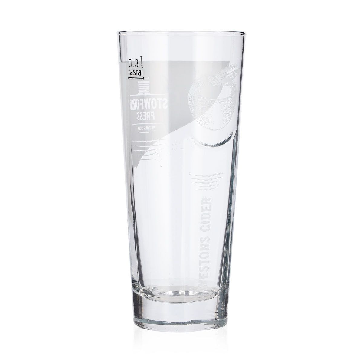 6 Stowford Glasses, 300 ml–399 ml, Cider, 0.3 L, Long Drink, Relief Rastal – View 4