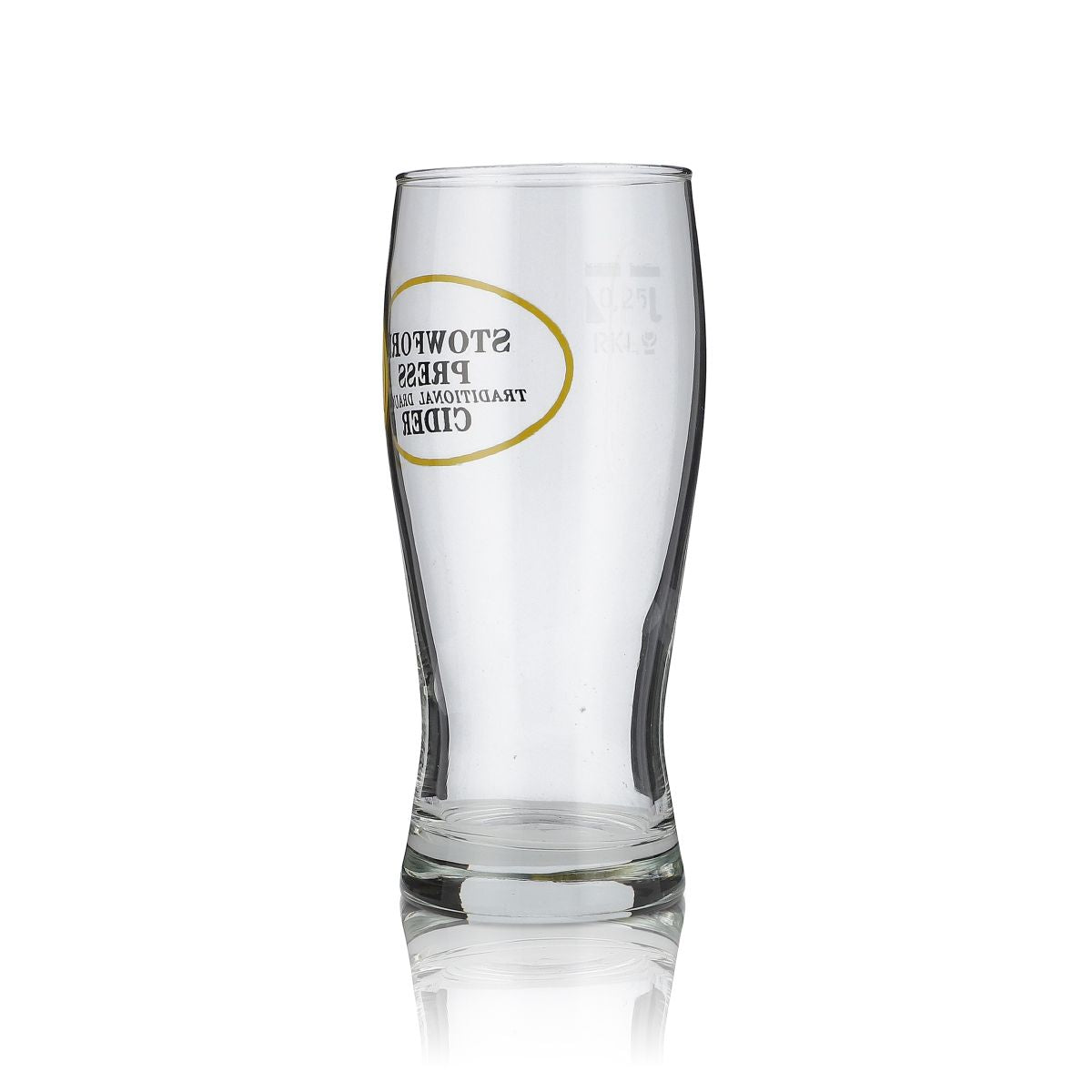 6x Stowford Press Glass 0.25l Irish Cider Half Pint Beer Glass Set Brewery UK – View 3