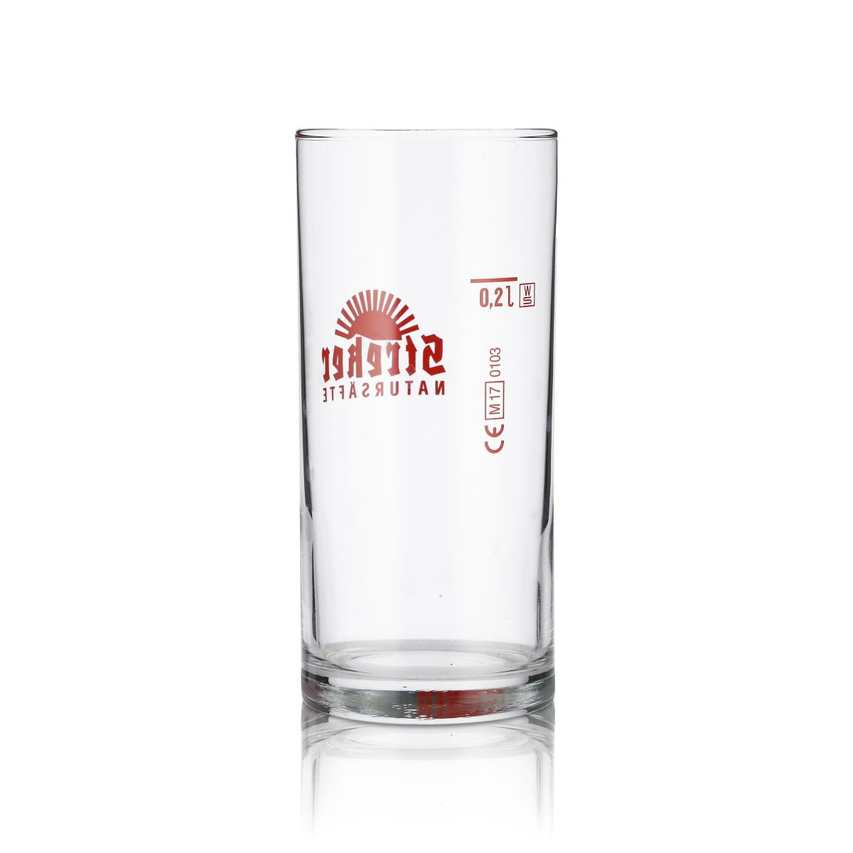 6x Streker glass 0,2l juice Willi cup glasses set mineral water fruit juice lemonade – View 3