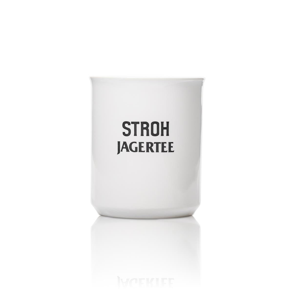 6x Straw Rum Glass Cup Jagertee Ceramic