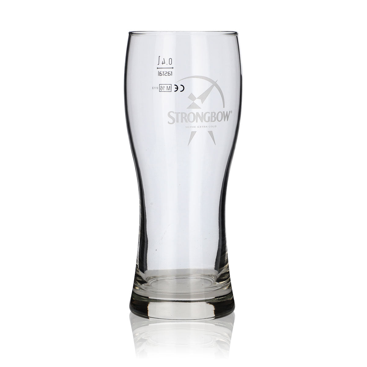 6x Strongbow Cider Glass Cider Glasses Glasses 0.4l Mug Heavy Base – View 3