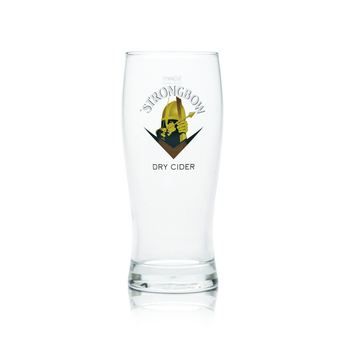 6x Strongbow Glass 0.3l Trophy Pint Glasses Dry Cider Apple Beer Gastro Calibrated UK – View 2