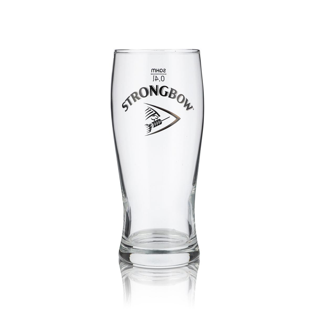6x Strongbow Glass 0.4l Cider Mug Cup Pint Glass Set Brewery Apple Beer – View 2