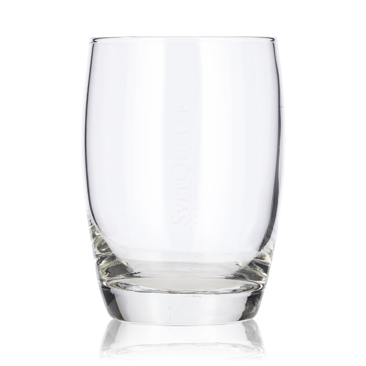 6 Sylt Quelle Whiskey Glasses, 0.34 L, Tumbler, Transparent Logo, Lowball – View 2