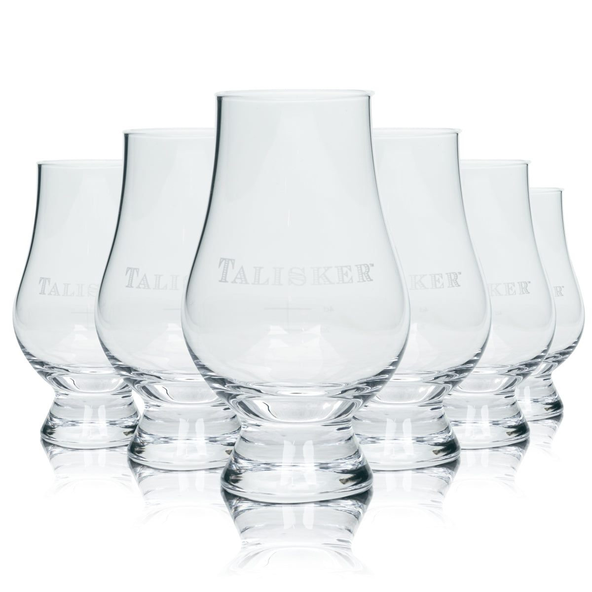 6x Talisker Whiskey Glass 0.15l Nosing Glasses Tasting Swirl Glasses Sommelier Bar
