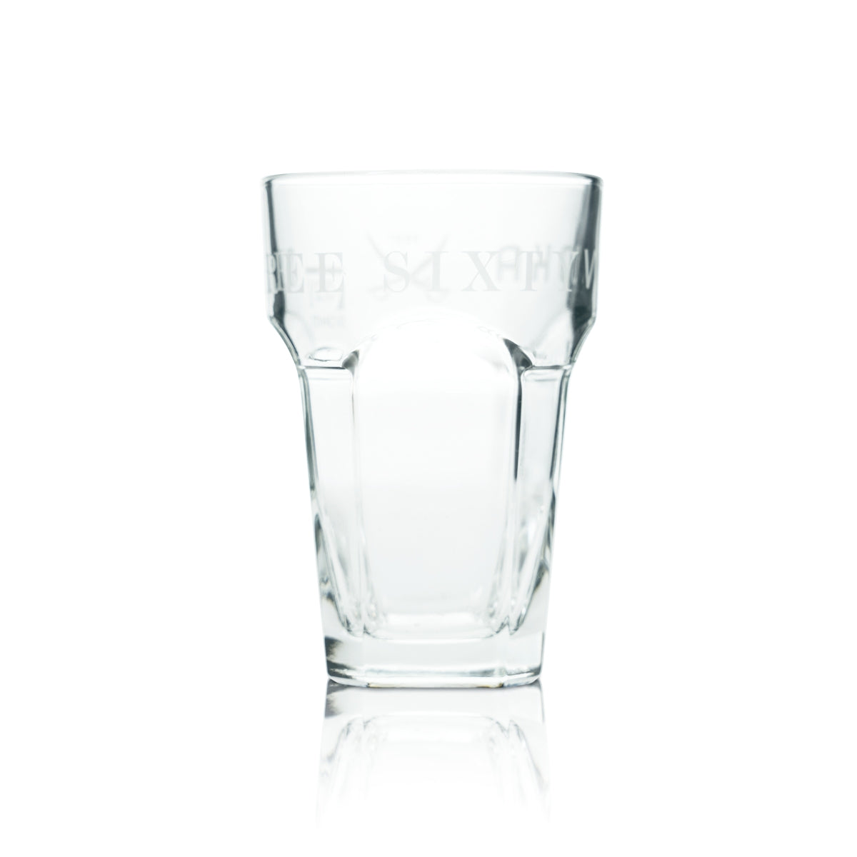 6x Three Sixty Vodka Glass 0.2l Long Drink Cocktail Glasses Bar Gastro Tumbler Oak – View 2