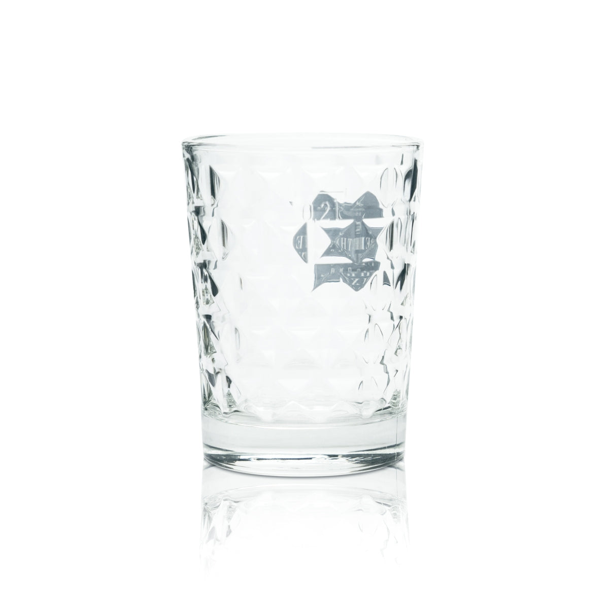 6x Three Sixty Vodka Glass 0.2L Tumbler Relief Glasses Cocktail Long Drink Round – View 3