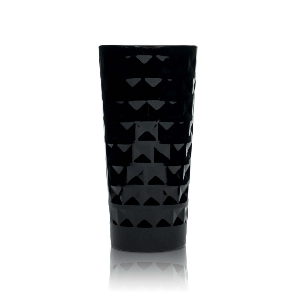 6x Three Sixty Vodka Glass 0.3l Long Drink Black Edition Relief Glasses Cocktail – View 3