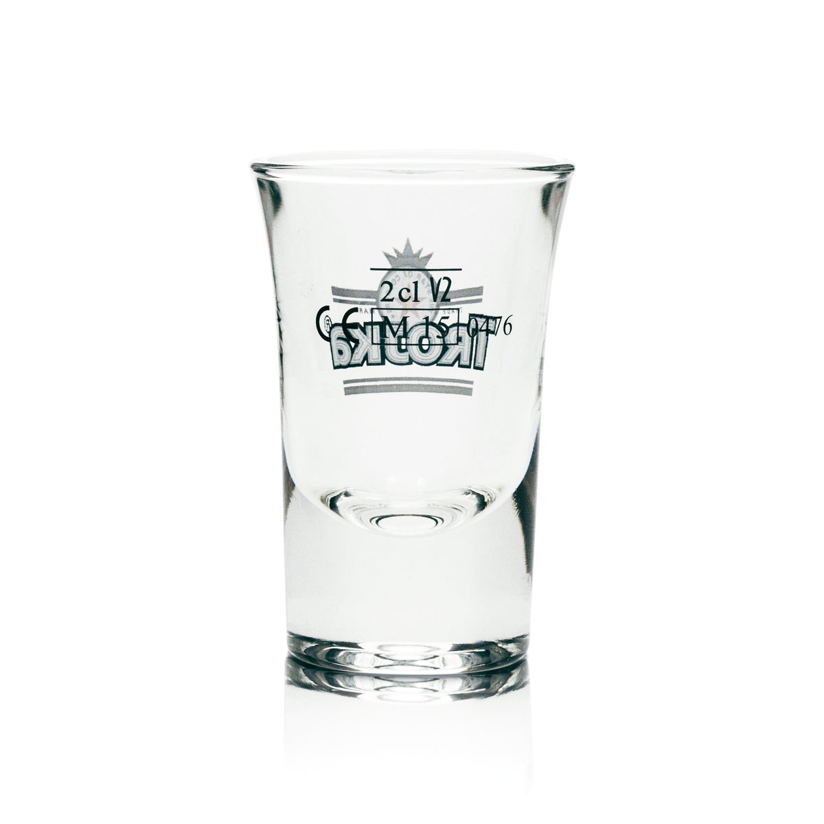 6x Trojka Vodka Shot Glasses, pack of 2cl – View 3