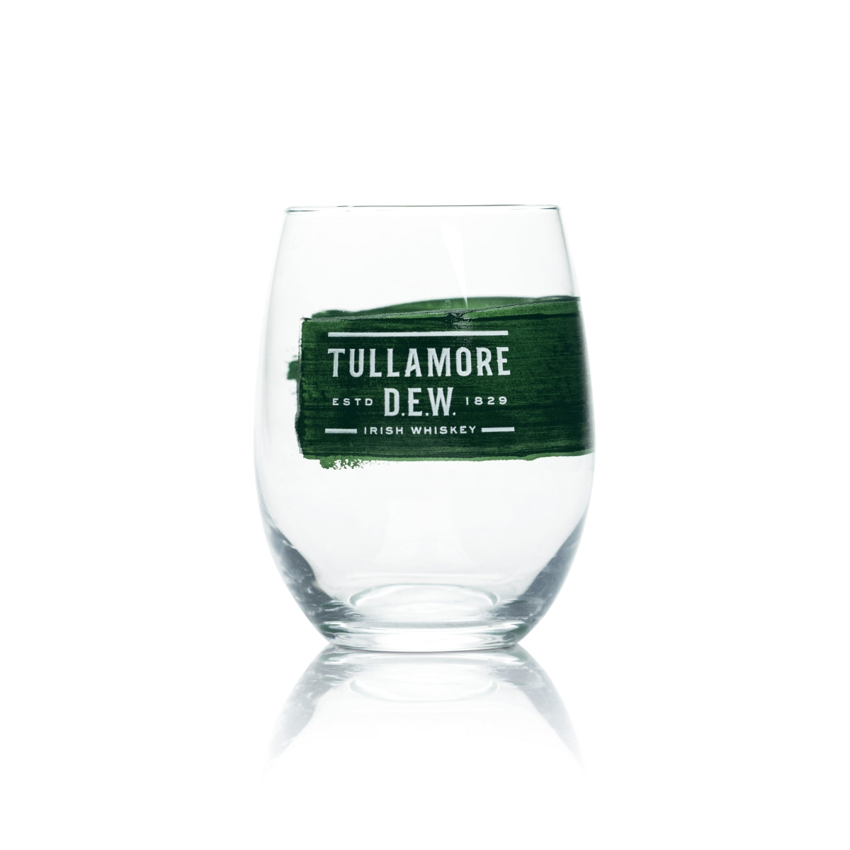 6x Tullamore Dew Glass 0.35l Tumbler Whiskey Glasses Blended Irish Distillery – View 2