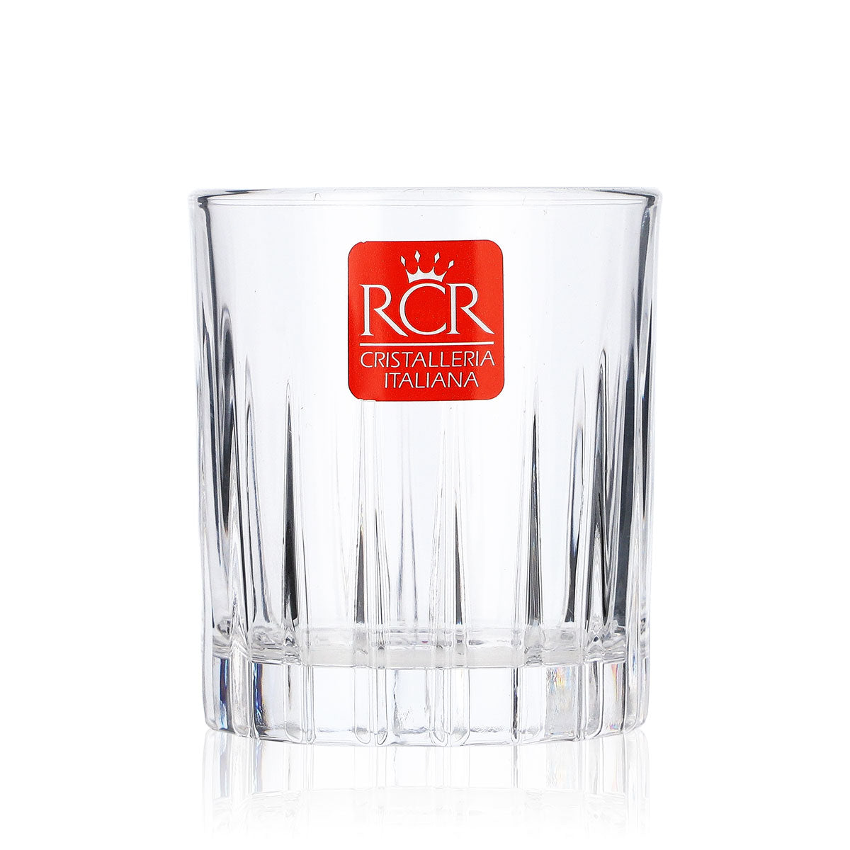 6x Tullamore Dew Glass Whiskey Tumblers with Relief Crystal Cut Timeless Glasses – View 2