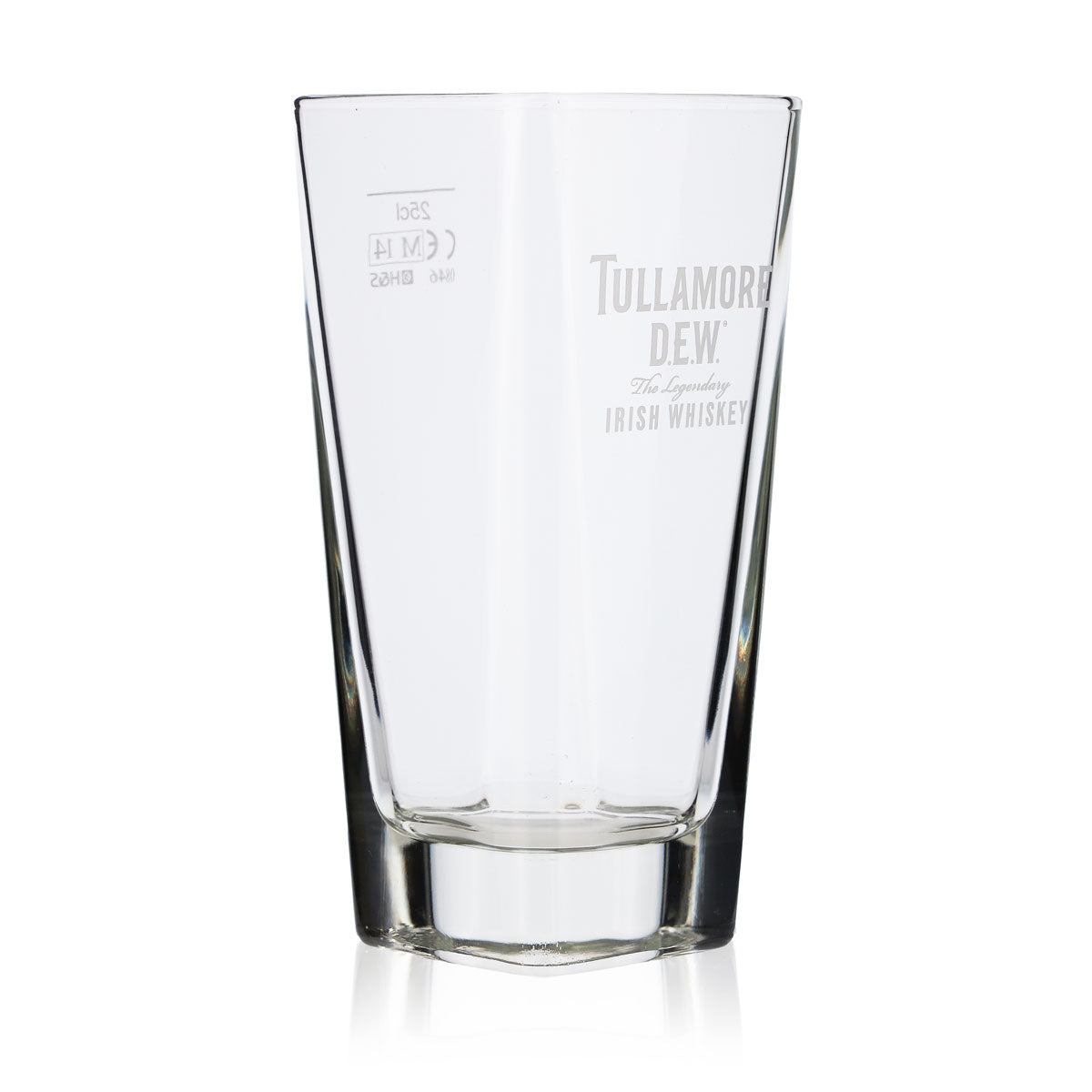 6x Tullamore Dew Whiskey Glass Long Drink Glass 0.25l Borgonovo Palladio – View 3
