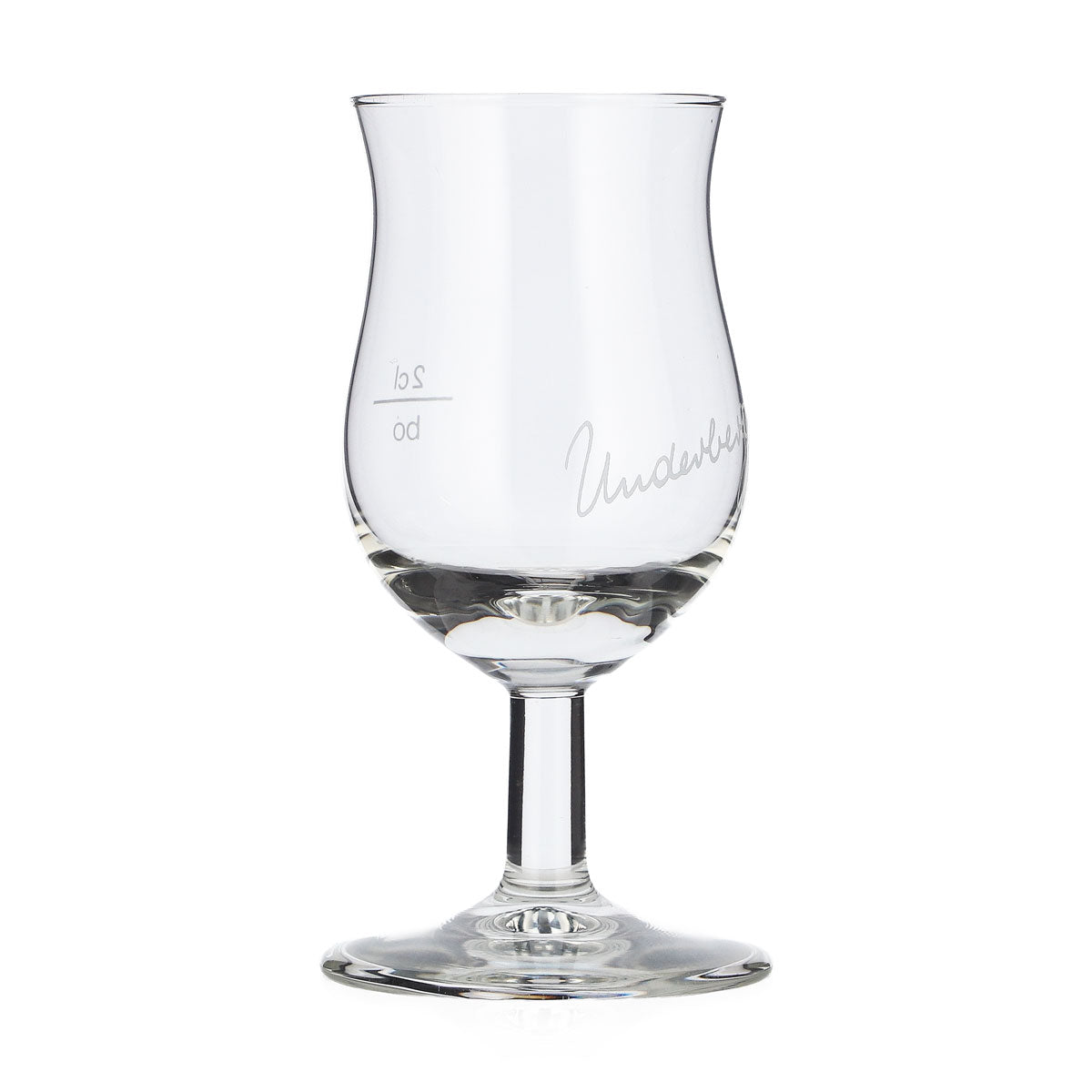6 Underberg Liqueur Glasses, 2 cl Shot Glasses with White Logo (Set of 6) – View 3