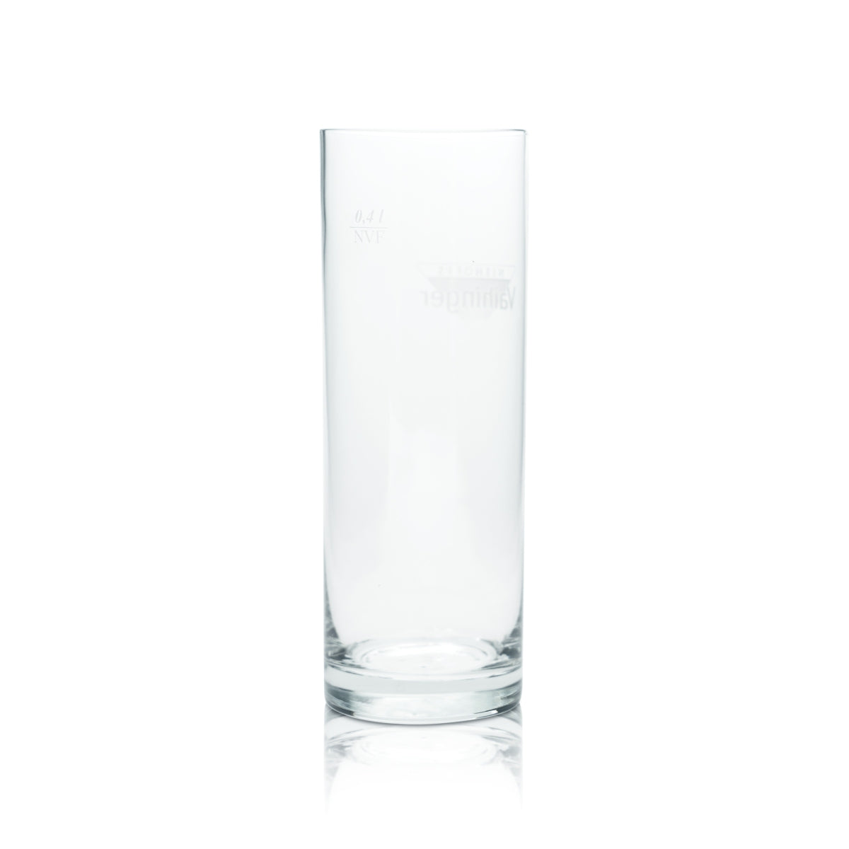 6x Vaihinger juice water glass 0.4l cup with stem, round glasses, catering long drink – View 3