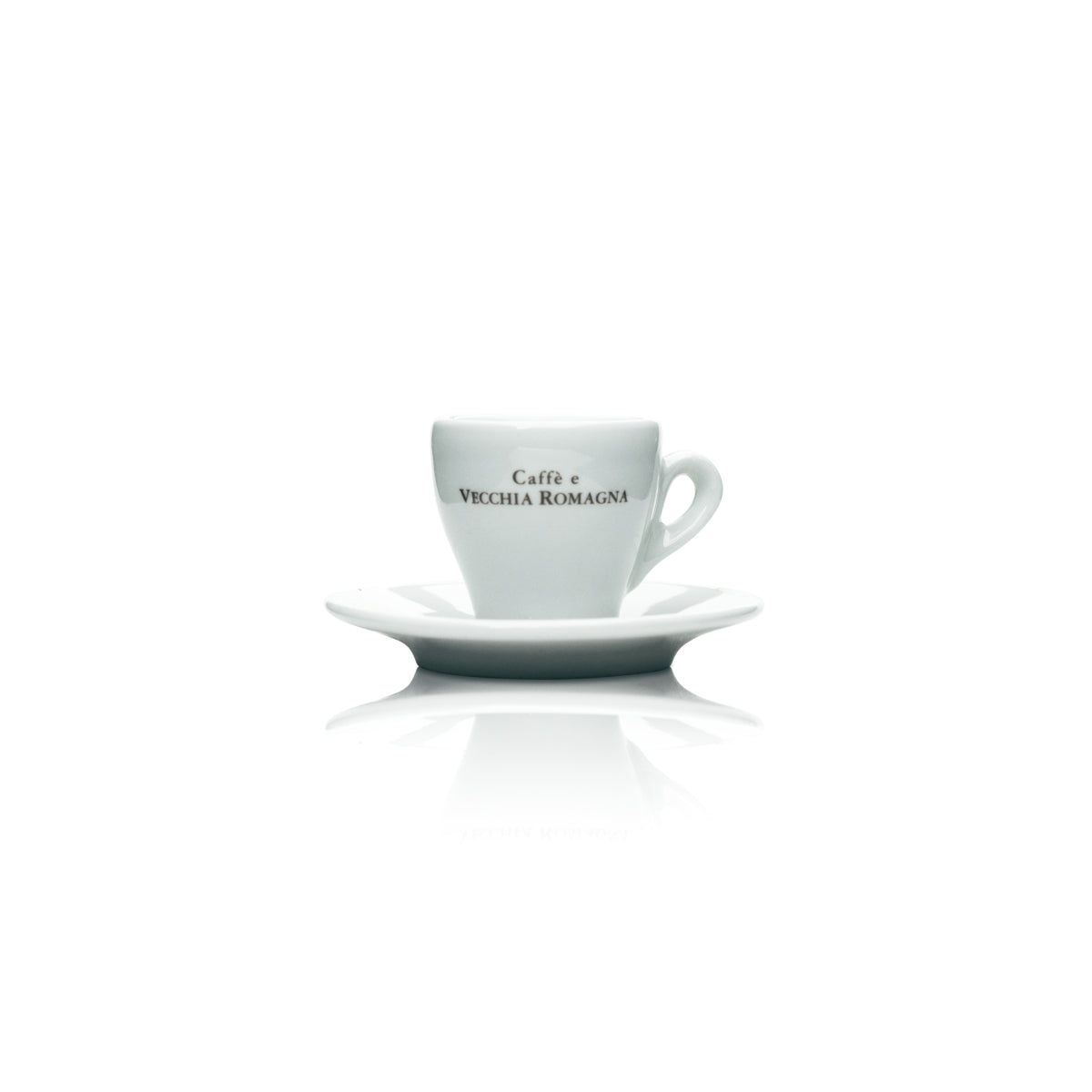 6x Vecchia Romagna Brandy Cup + Saucer 50ml Nuova Point Espresso Plate – View 2